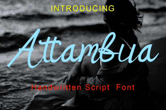 Attambua: A Refined Script Font for Editorial Design
