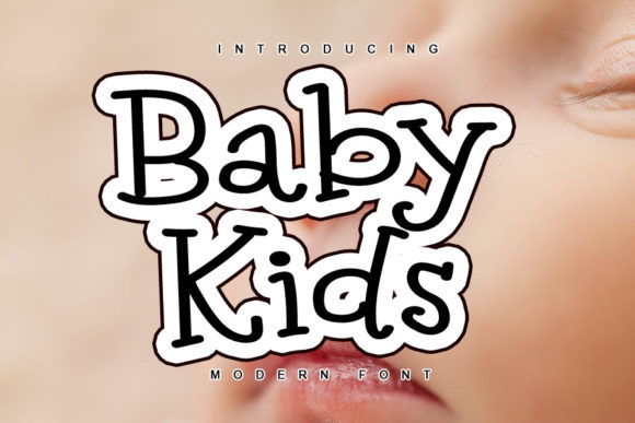 Baby Kids: A Quirky Handwritten Font for Crafters