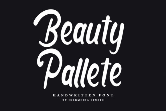 Beauty Pallete: A Playful Script Font for Web Design