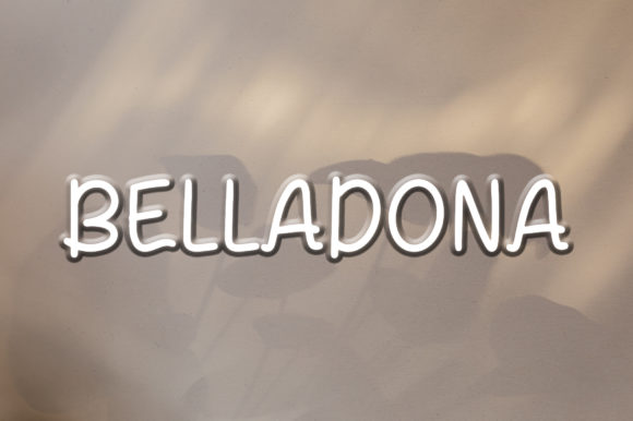 Belladona: A Cute Handwritten Font for Branding
