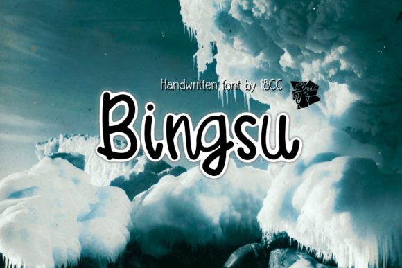 Bingsu: A Handwritten Font for Modern Web Design