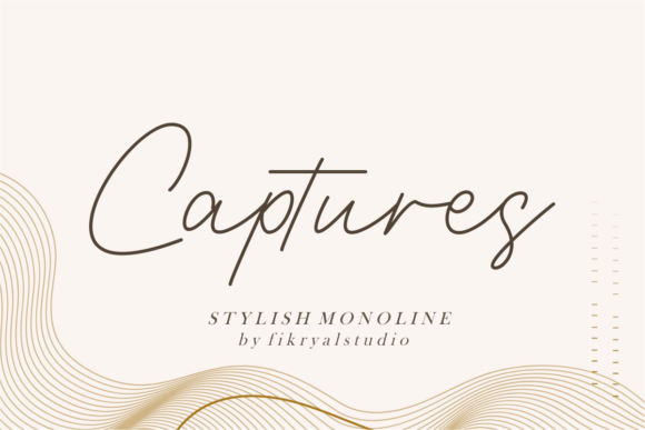 Captures: The Handwritten Font for Bold Branding