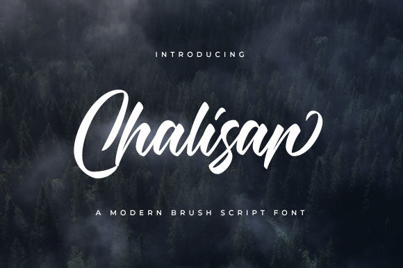 Chalisan: A Modern Handwritten Font for Editorial Design