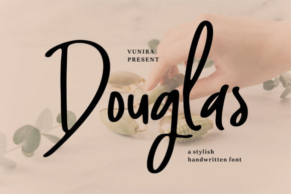 Douglas: The Handwritten Font for Your Brand