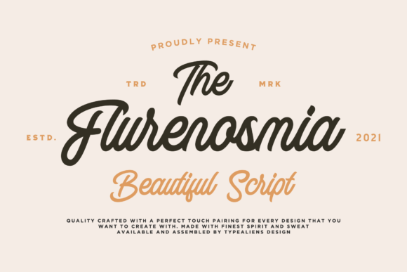 Flurenosmia: A Vintage Script Font for Business Branding