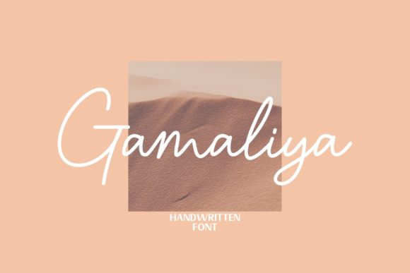 Gamaliya: A Vintage Script Font for Editorial Design