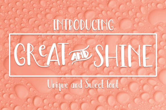 Great and Shin: The Handwritten Font for Small Business Branding