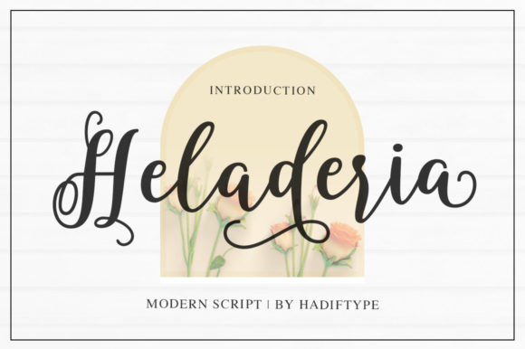 Heladeria: The Elegant Script Font for Modern Marketers