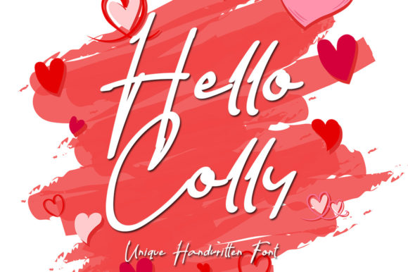 Hello Colly: A Handwritten Font for Editorial Warmth