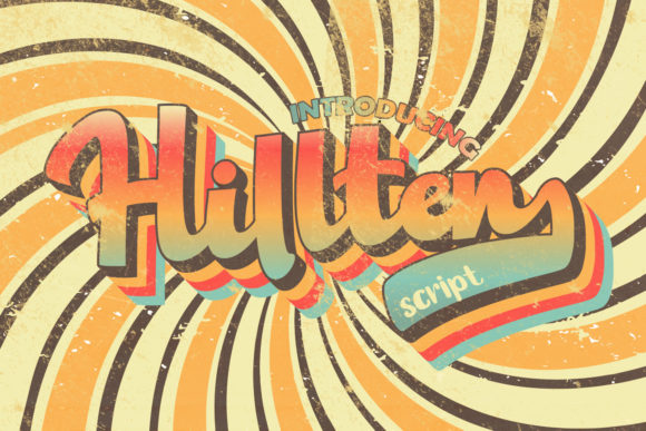 Hillten: A Bold Handwritten Font for Modern Web Design