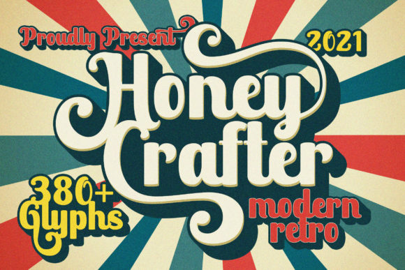 Honey Crafter: A Bold Handwritten Font for Editorial Design