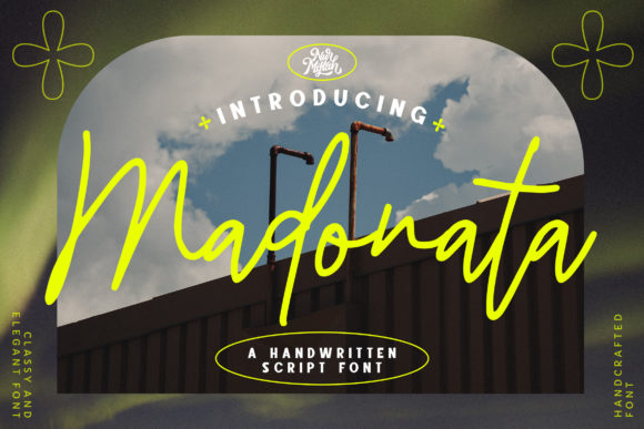 Madonata: A Relaxed Handwritten Font for Luxury Branding