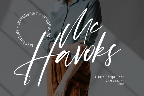 Mc Havoks: A Premium Handwritten Font for Web Design