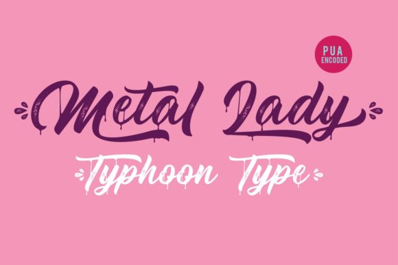 Metal Lady: A Premium Script Font for Your Brand