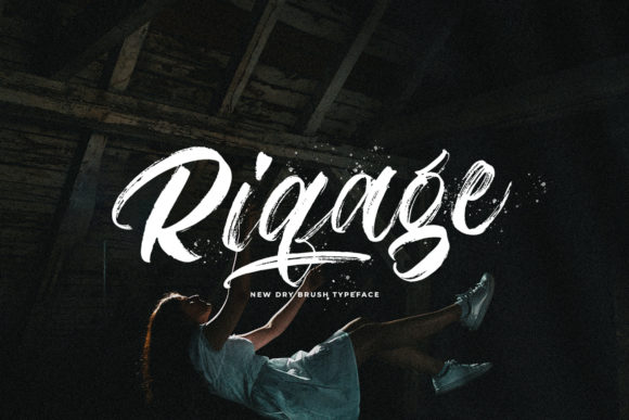 Riqage: A Modern Handwritten Font for Web Design