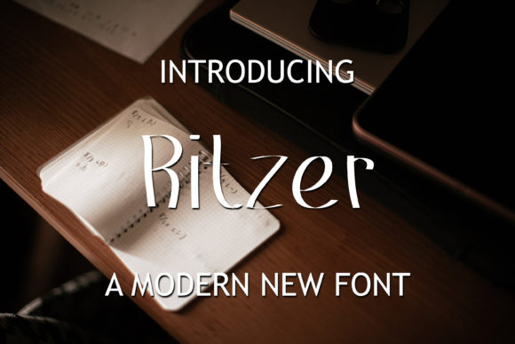 Ritzer: A Whimsical Script Font for Modern Web Design
