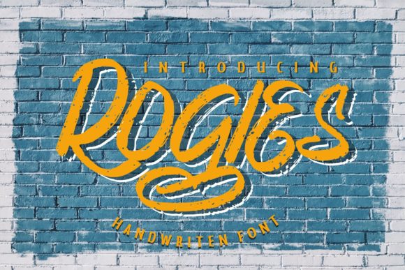 Rogies: A Handwritten Font for Modern Web Design