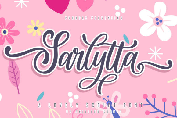 Sarlytta: A Ravishing Script Font for Makers