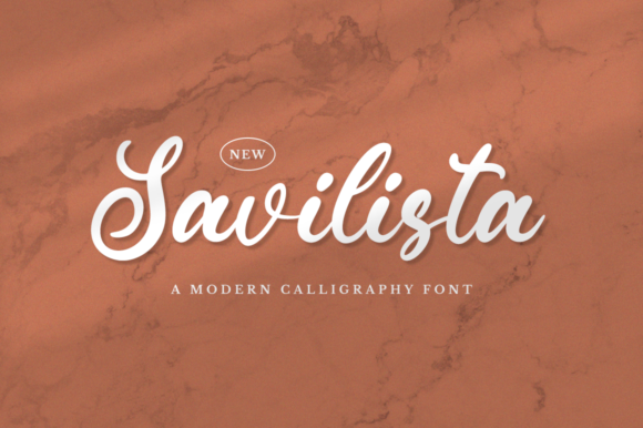 Savilista: A Playful Script Font for Web Design