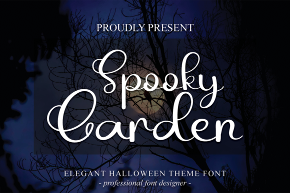 Spooky Garden: A Chic Handwritten Font for Marketers