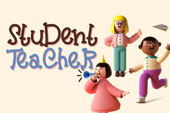 Student and Teacher: A Handwritten Font for Your Brand