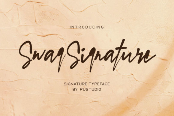 Swag Signature: A Timeless Handwritten Font for Web Design