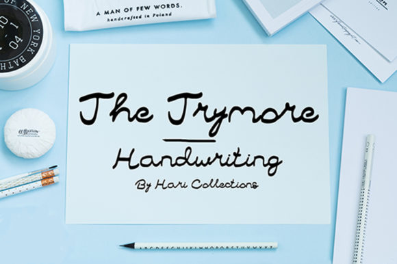 The Trymore: A Stylish Script Font for Brand Identity