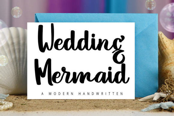 Wedding Mermaid: A Web Designer's Review of This Elegant Script Font